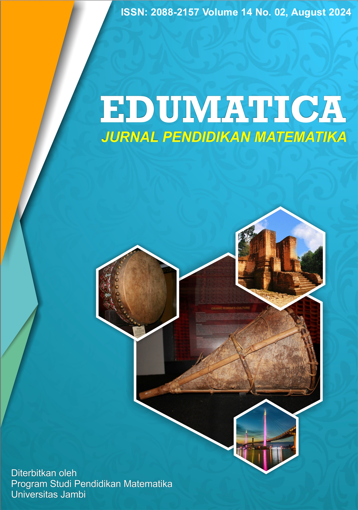 					View Vol. 14 No. 2 (2024): Edumatica: Jurnal Pendidikan matematika (August 2024)
				