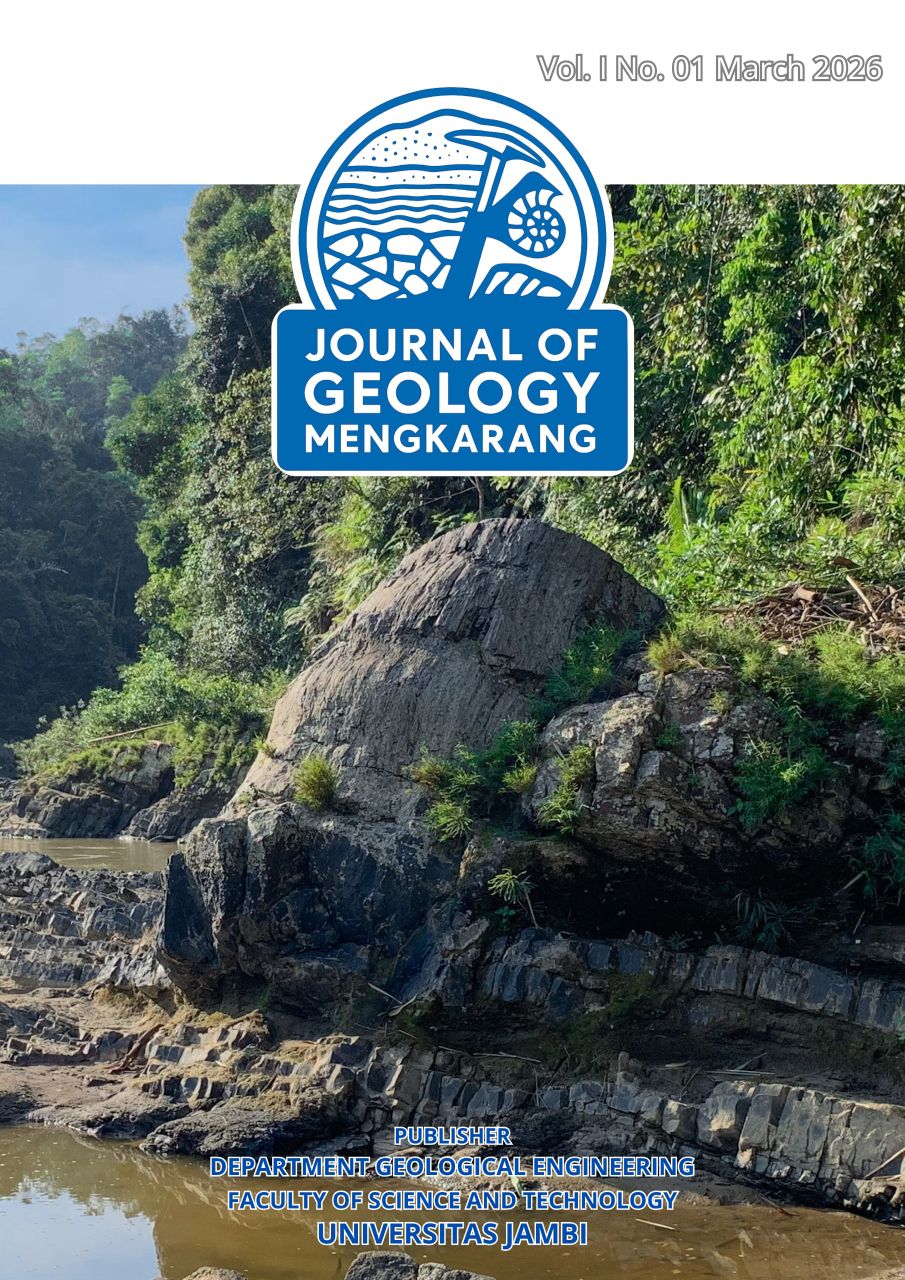 					View Vol. 1 No. 1 (2026): Journal of Geology Mengkarang 
				