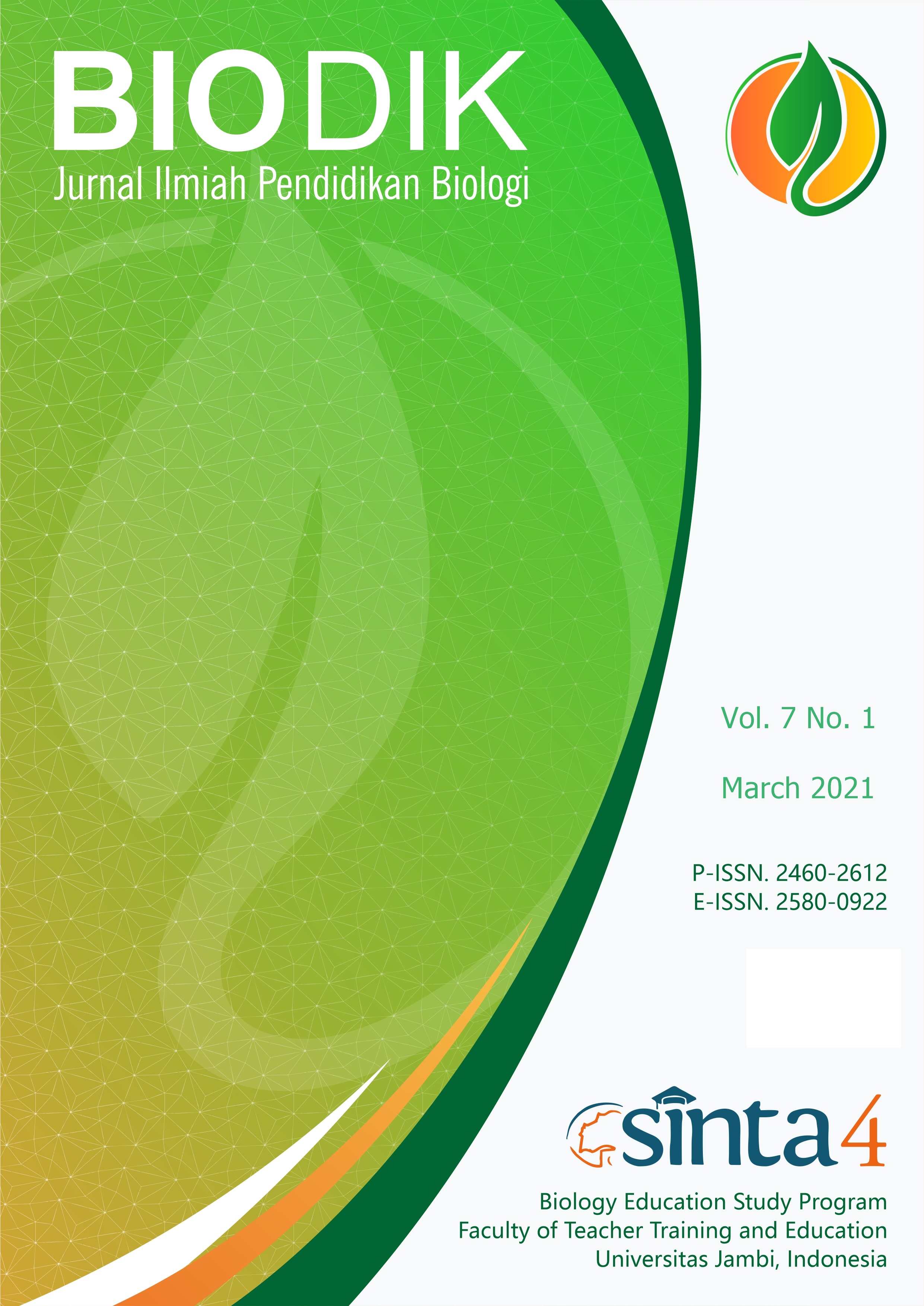 					View Vol. 7 No. 01 (2021): March 2021 
				