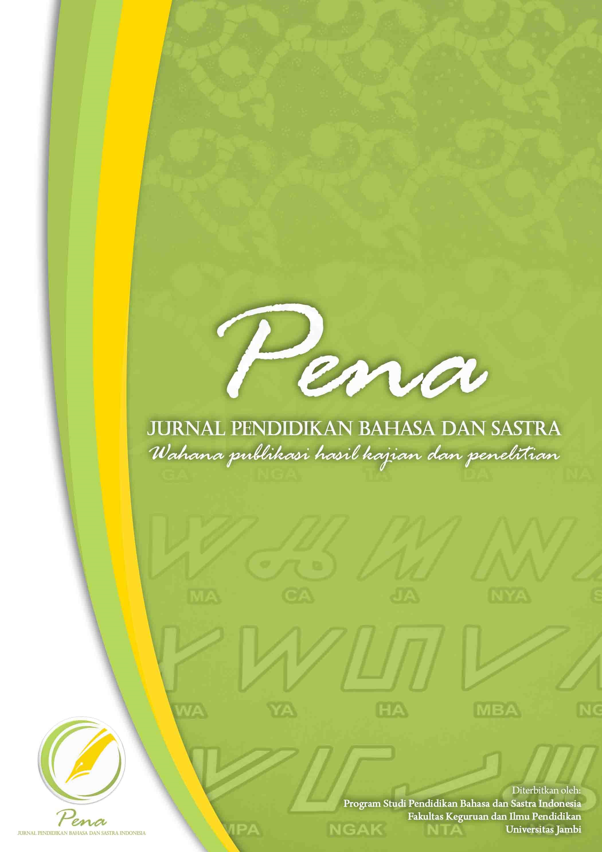 					View Vol. 16 No. 1 (2026): Pena: Jurnal Pendidikan Bahasa dan Sastra
				