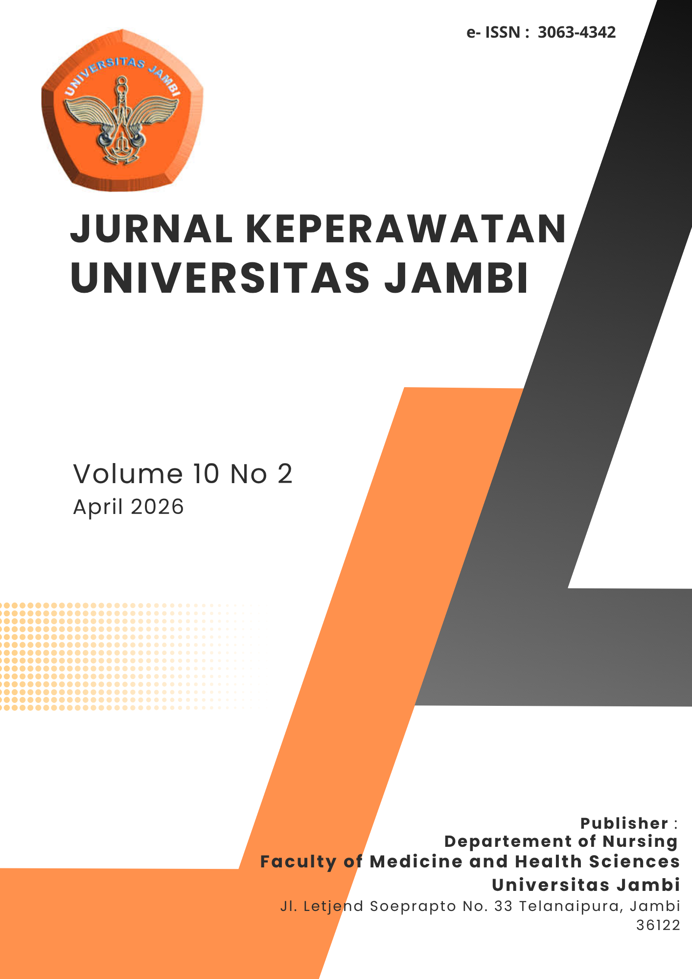 					View Vol. 10 No. 2 (2026): Jurnal Keperawatan Universitas Jambi
				